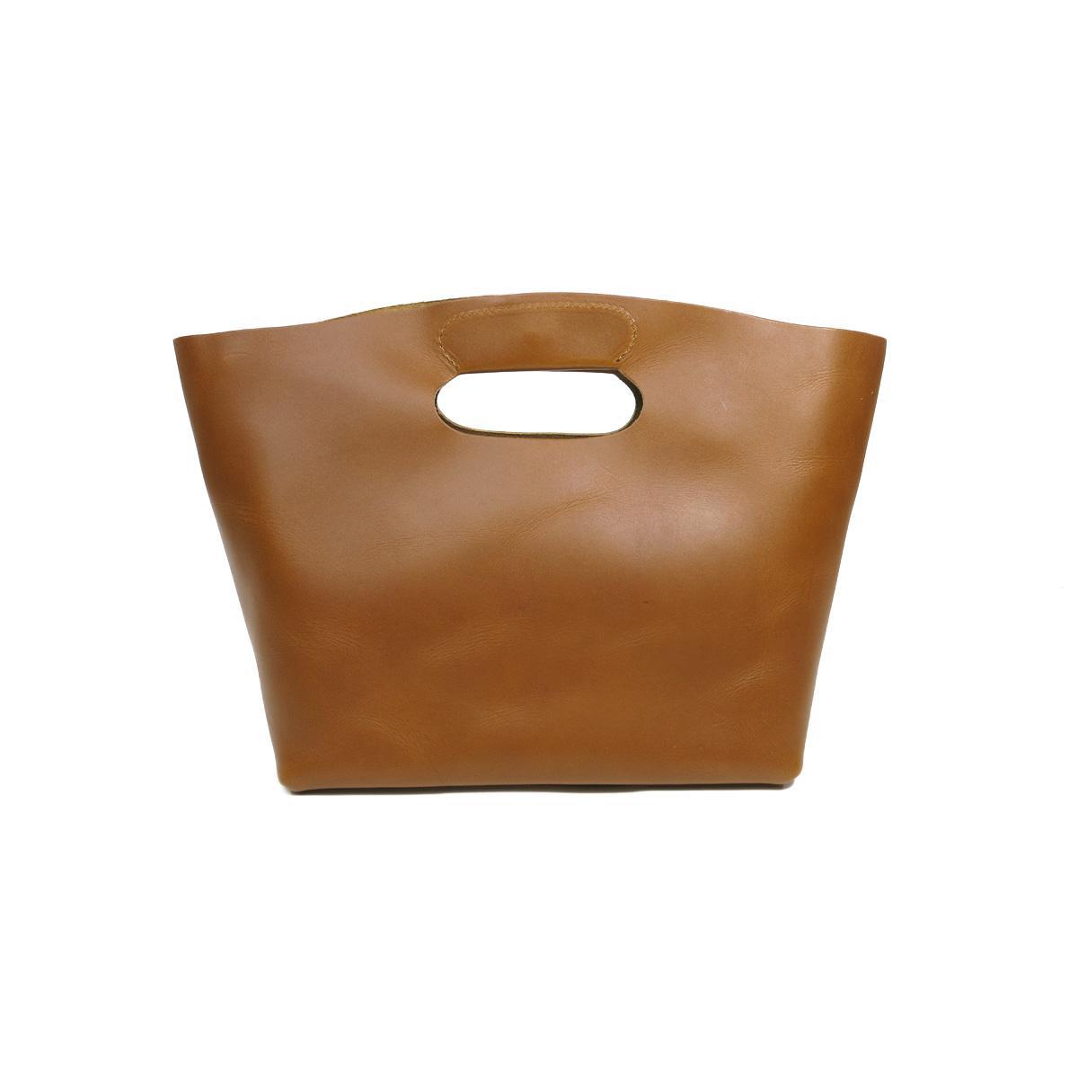 VIレザー（姫路レザー）　くり手ミニショルダーバッグ