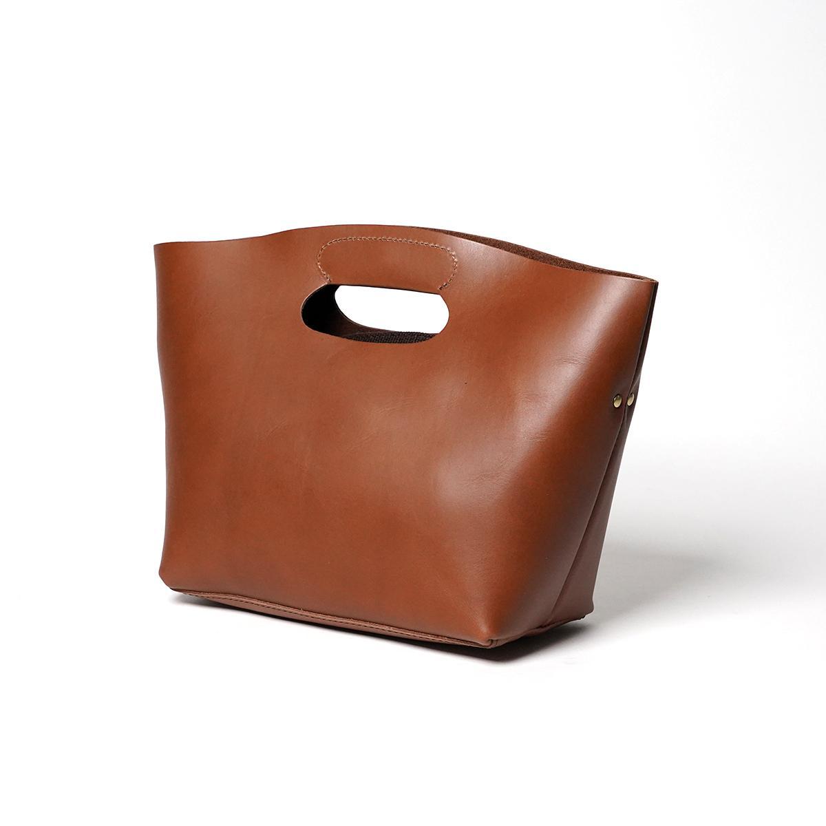 VIレザー（姫路レザー）　くり手ミニショルダーバッグ