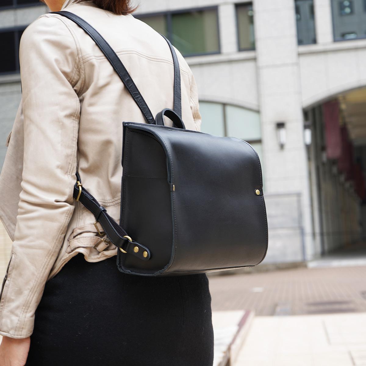 VI OilHalfTannin　クプラ　リュックサック　Sサイズ