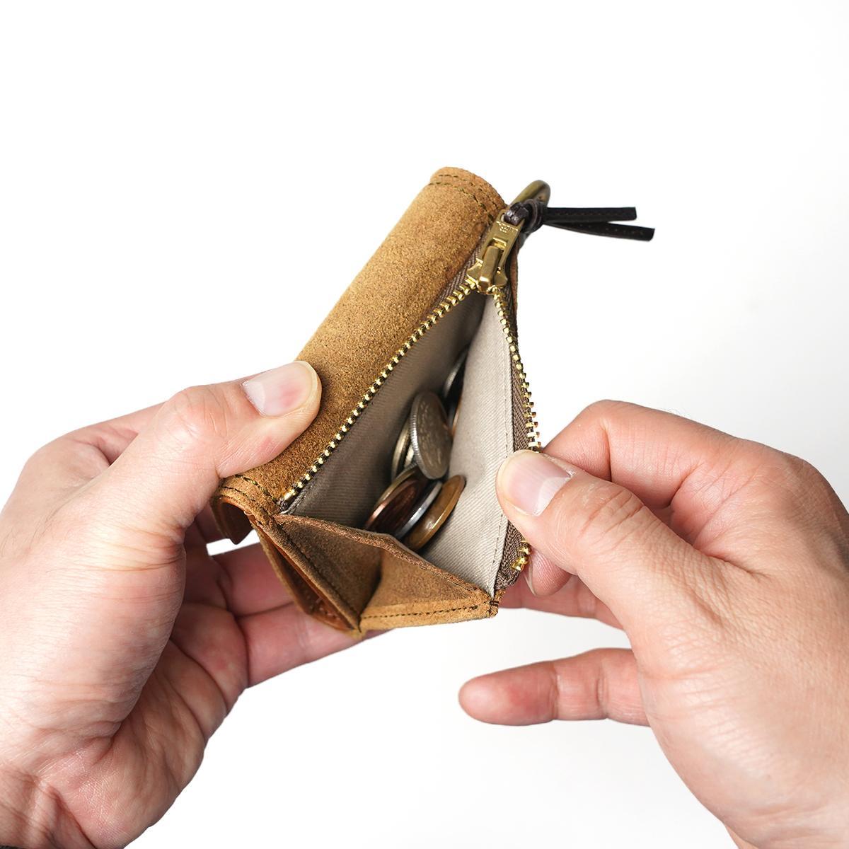 LIMA　オイルスエード 三つ折り財布