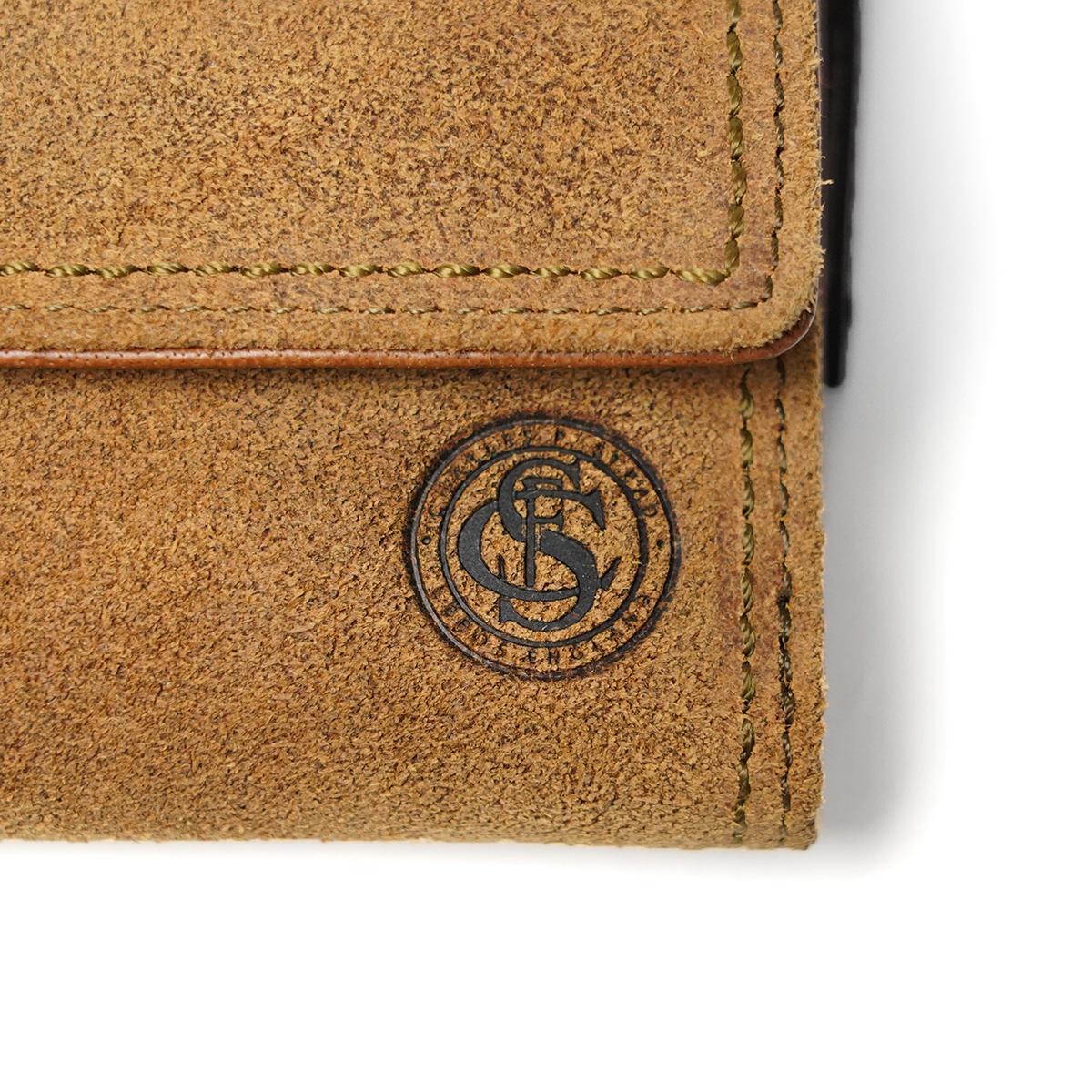 LIMA　オイルスエード 三つ折り財布