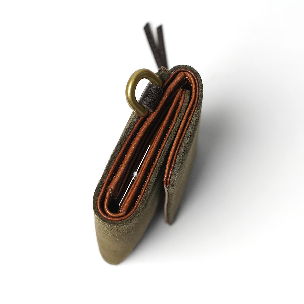 LIMA　オイルスエード 三つ折り財布