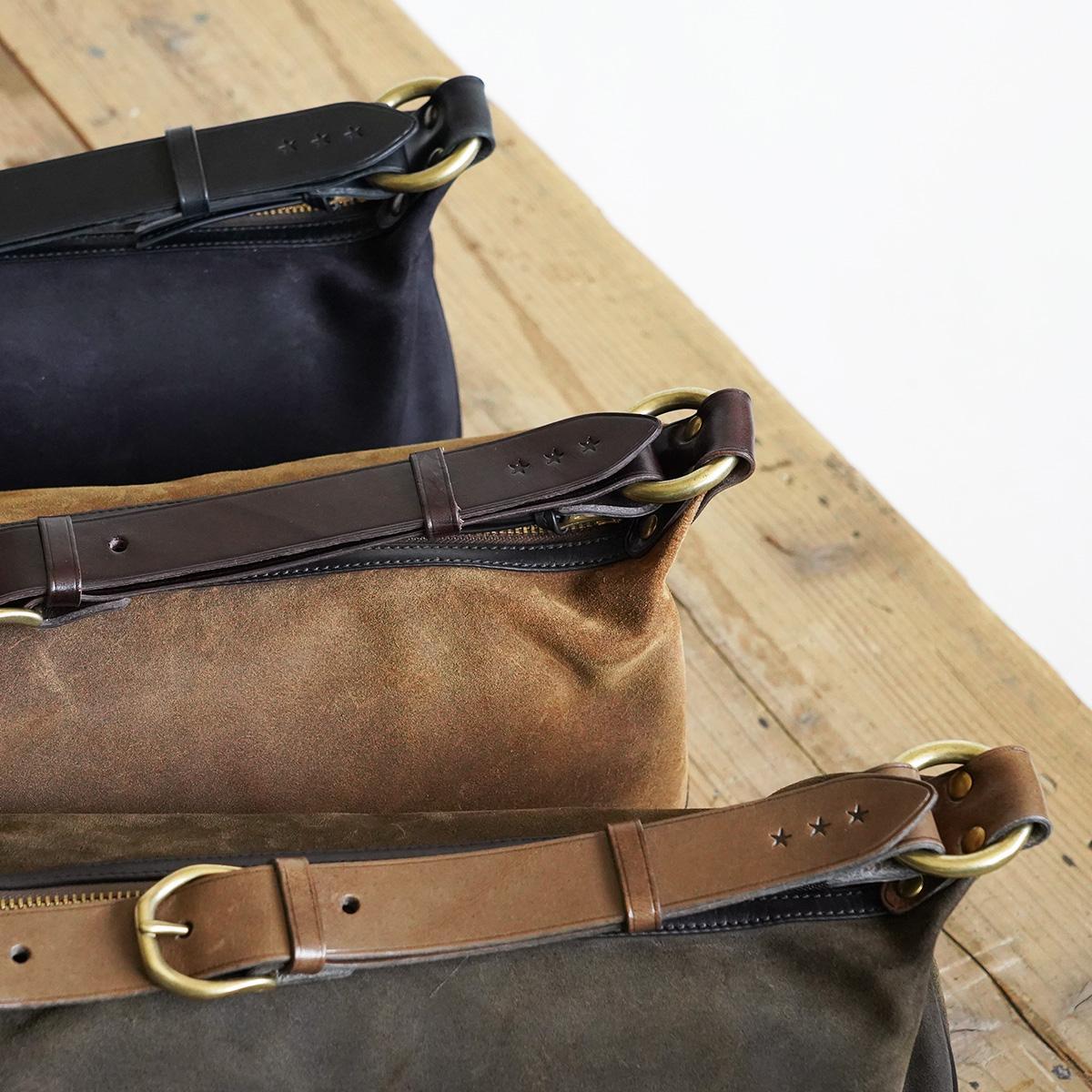 LIMA オイルスエード ラウンドショルダー