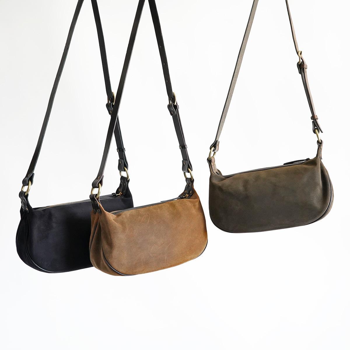 LIMA オイルスエード ラウンドショルダー