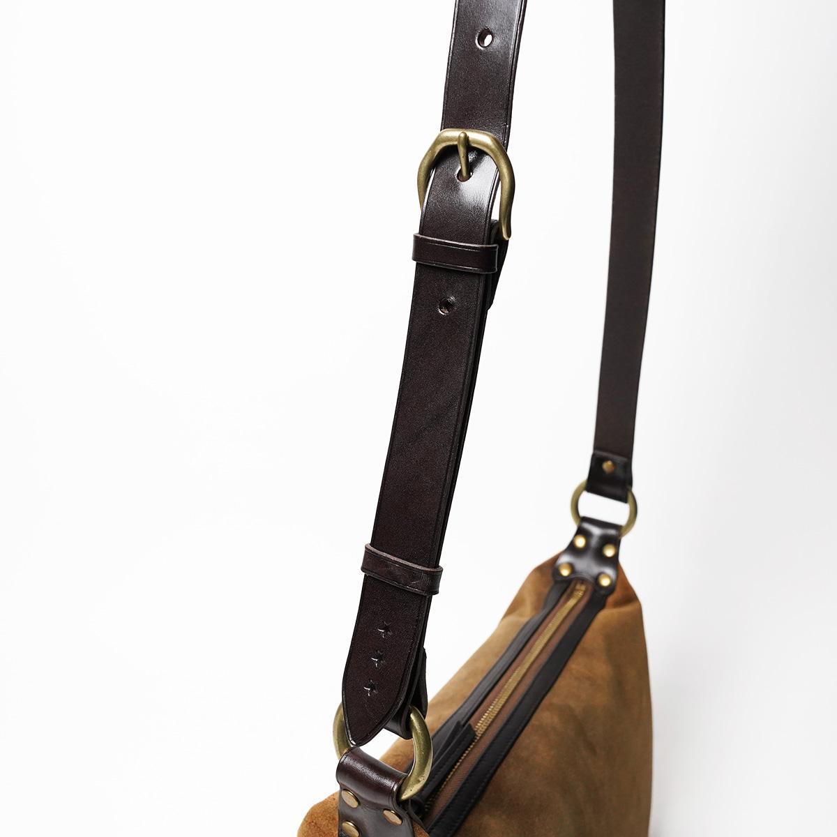 LIMA オイルスエード ラウンドショルダー