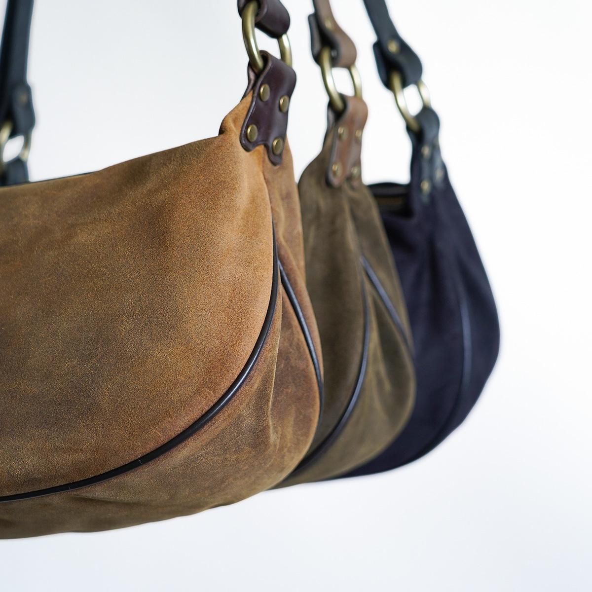 LIMA オイルスエード ラウンドショルダー