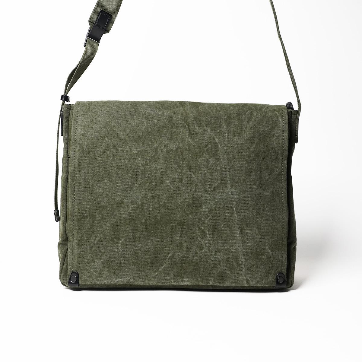 TIGER CANVAS -タイガー帆布- フラップ付きショルダーバッグ（Mサイズ）