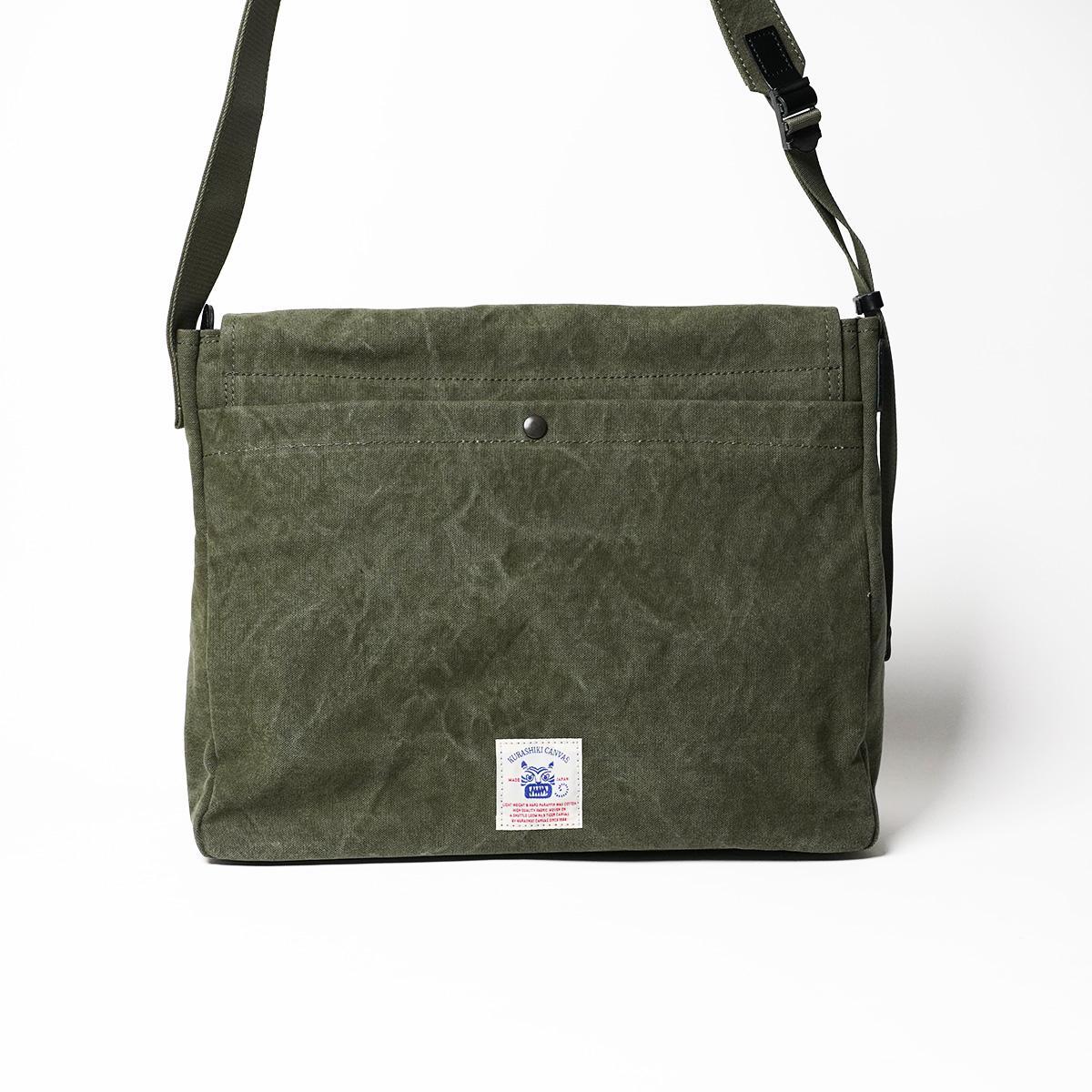 TIGER CANVAS -タイガー帆布- フラップ付きショルダーバッグ（Mサイズ）