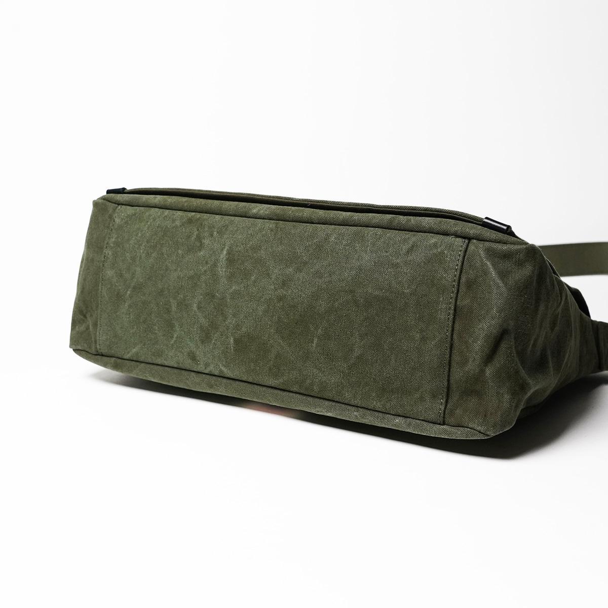 TIGER CANVAS -タイガー帆布- フラップ付きショルダーバッグ（Mサイズ）