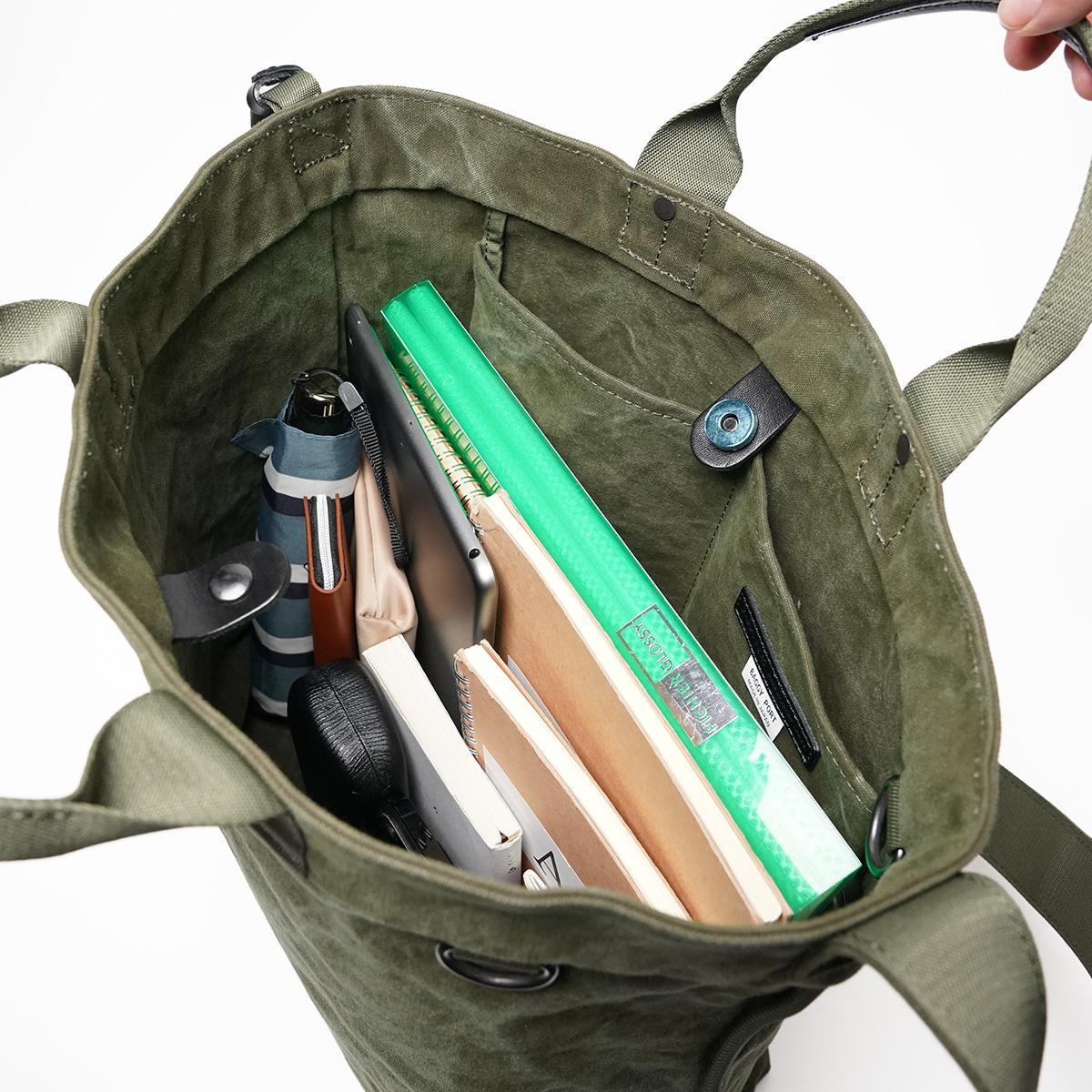 TIGER CANVAS -タイガー帆布- 2WAYトートショルダーバッグ