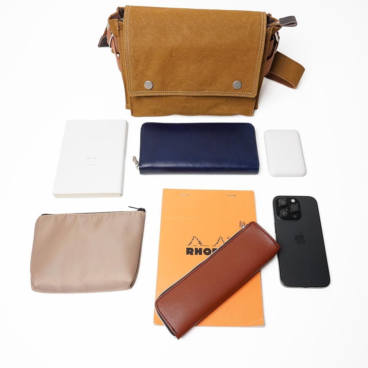 シェルターダック フラップボディバッグ