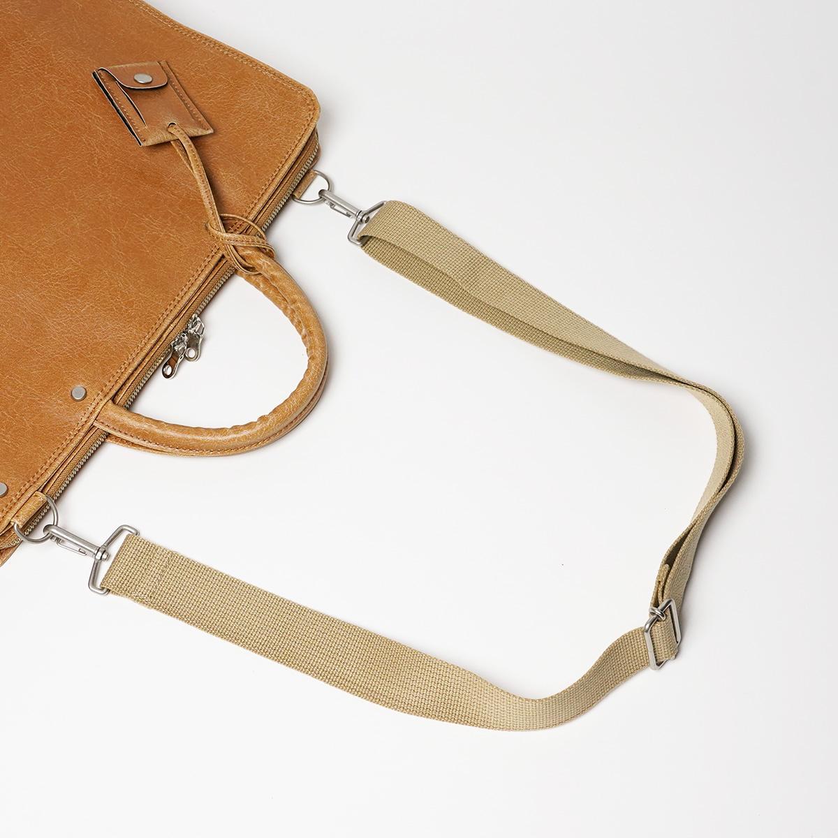 白化合皮 ビジネスブリーフ(M)【送料無料】