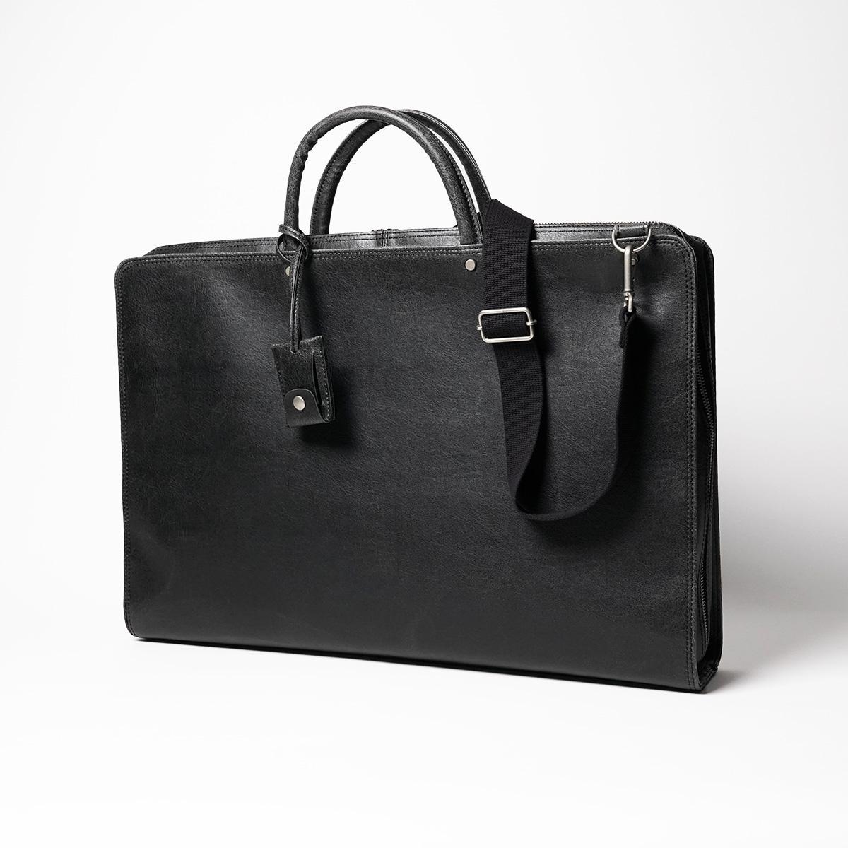 白化合皮 ビジネスブリーフ（Lサイズ）