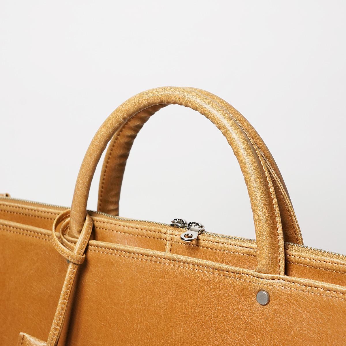 白化合皮 ビジネスブリーフ（Lサイズ）