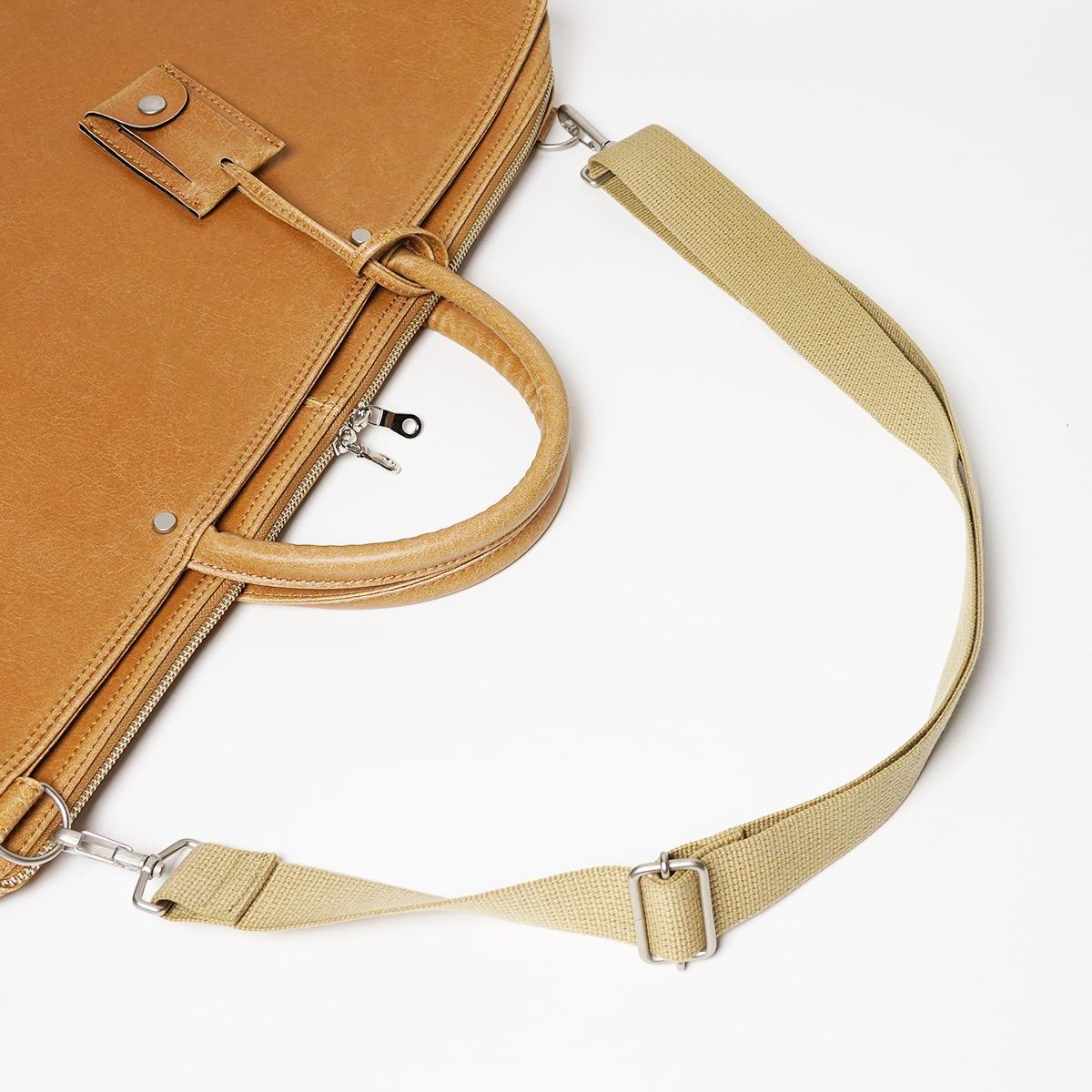 白化合皮 ビジネスブリーフ（Lサイズ）