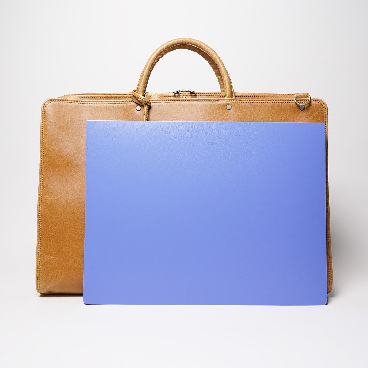 白化合皮 ビジネスブリーフ（Lサイズ）