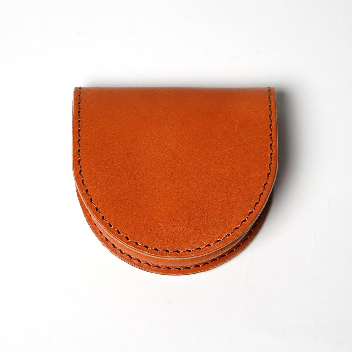 栃木レザー 馬蹄型 コインケース