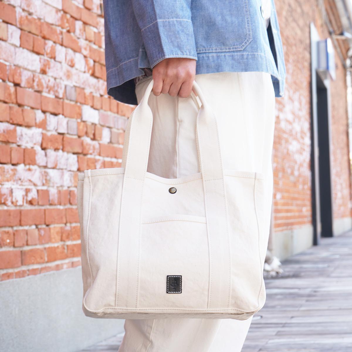 【送料無料】18ozアーミーダックトートＭサイズ