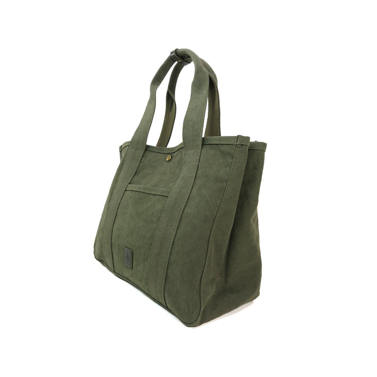 【送料無料】18ozアーミーダックトートＭサイズ