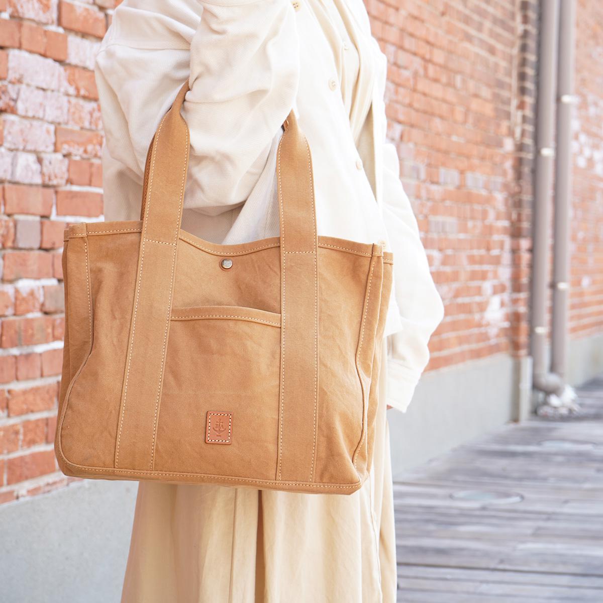 【送料無料】18ozアーミーダックトートＭサイズ