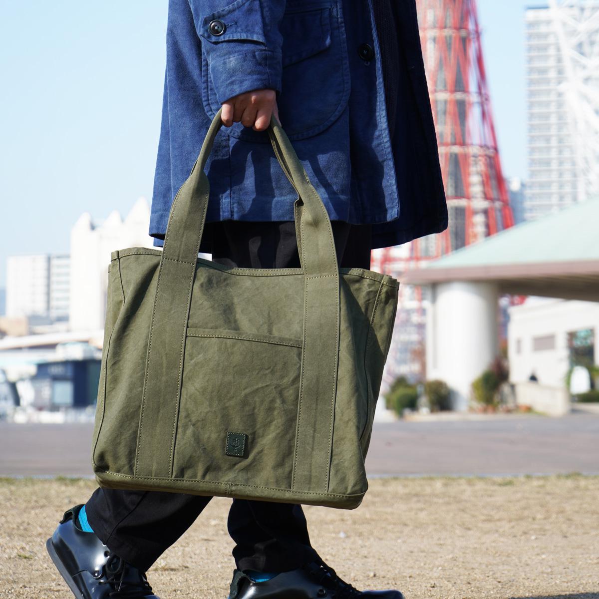 18ozアーミーダックトートＬサイズ