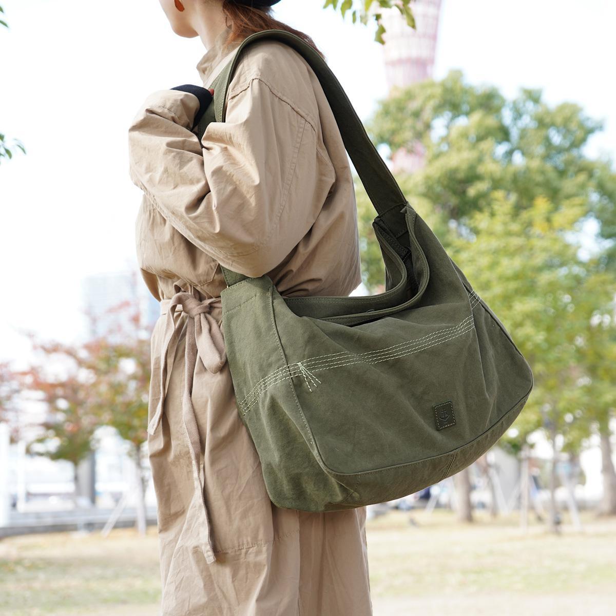 18OZアーミーダッグバイオ ショルダーバッグ(L)