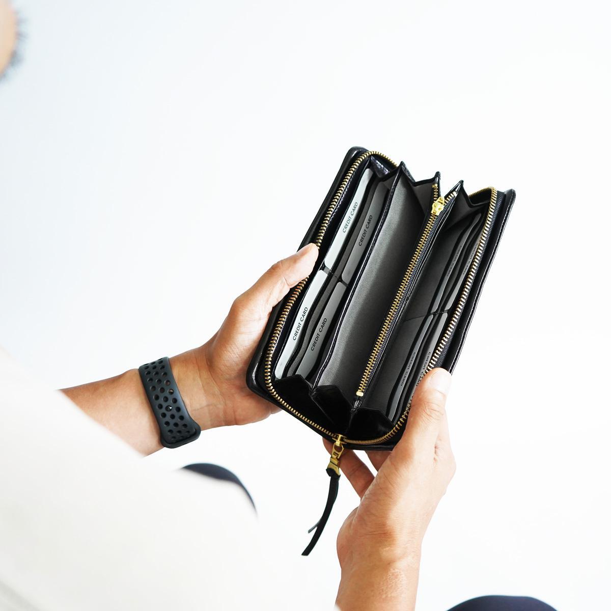 タンポナート　ラウンドファスナー 束入れ