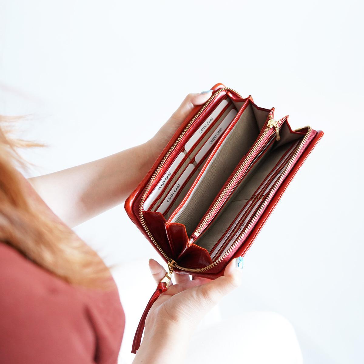 タンポナート　ラウンドファスナー 束入れ