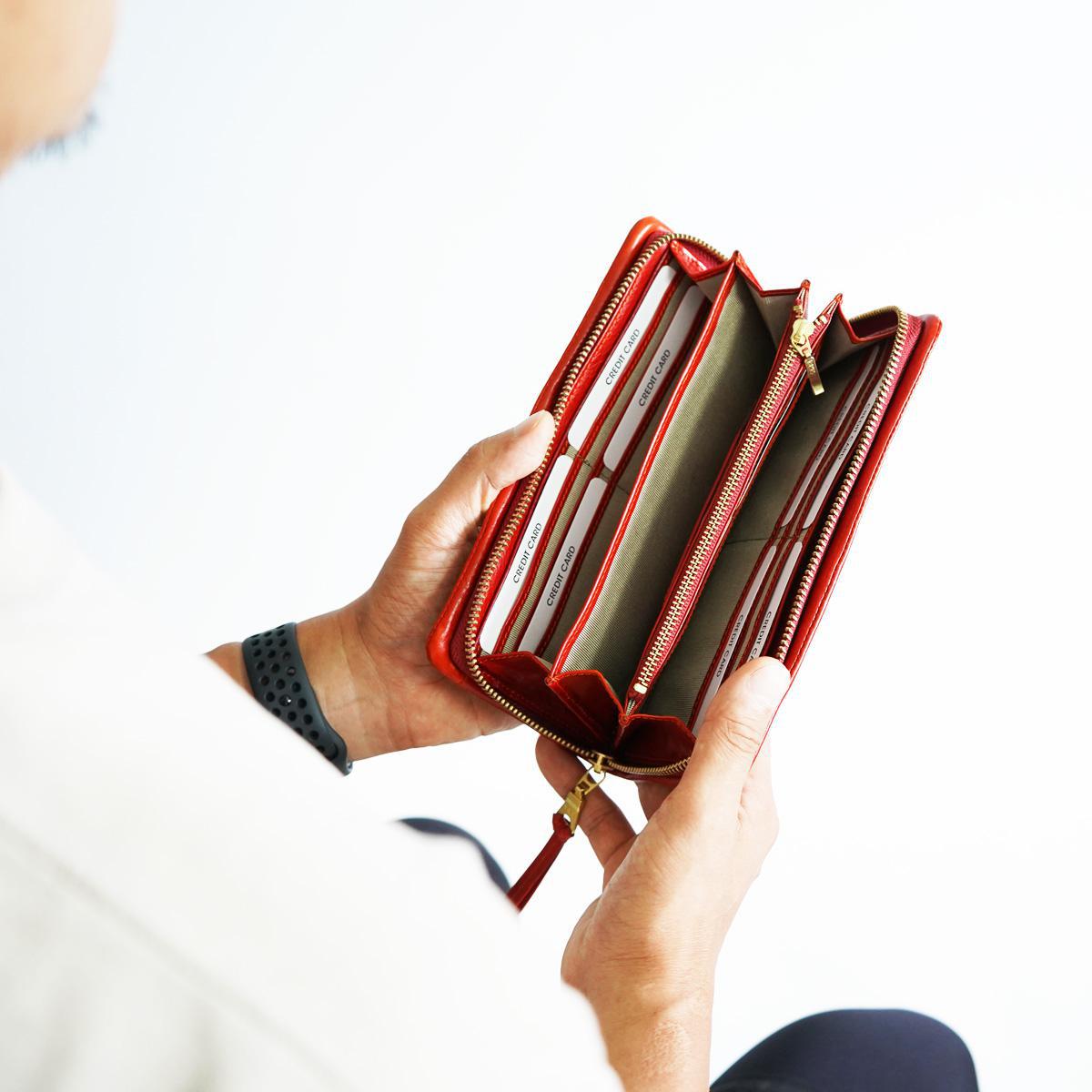 タンポナート　ラウンドファスナー 束入れ