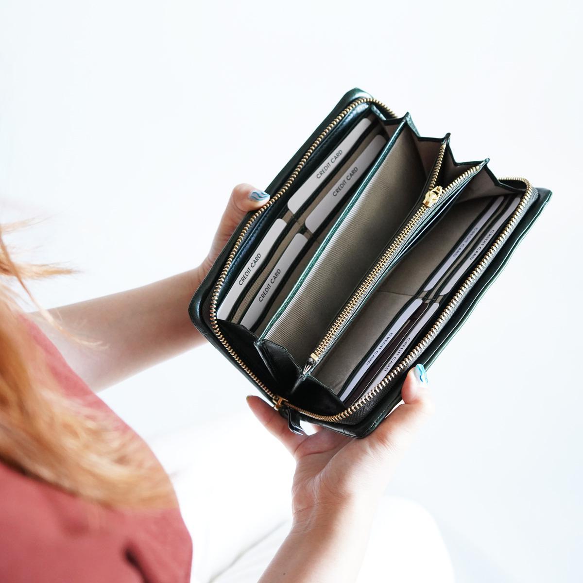 タンポナート　ラウンドファスナー 束入れ