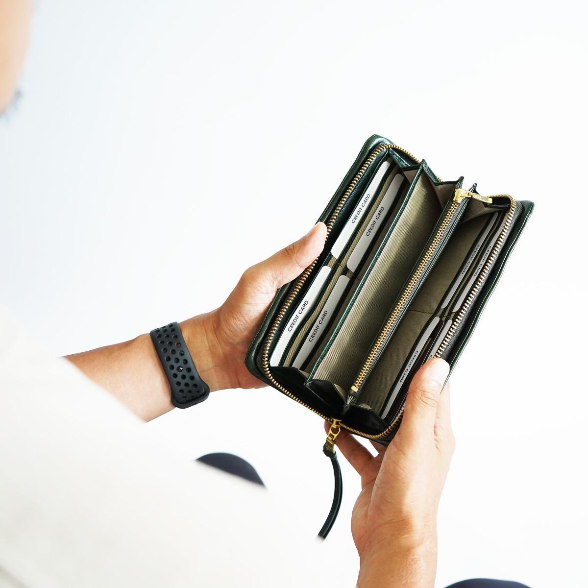 タンポナート　ラウンドファスナー 束入れ