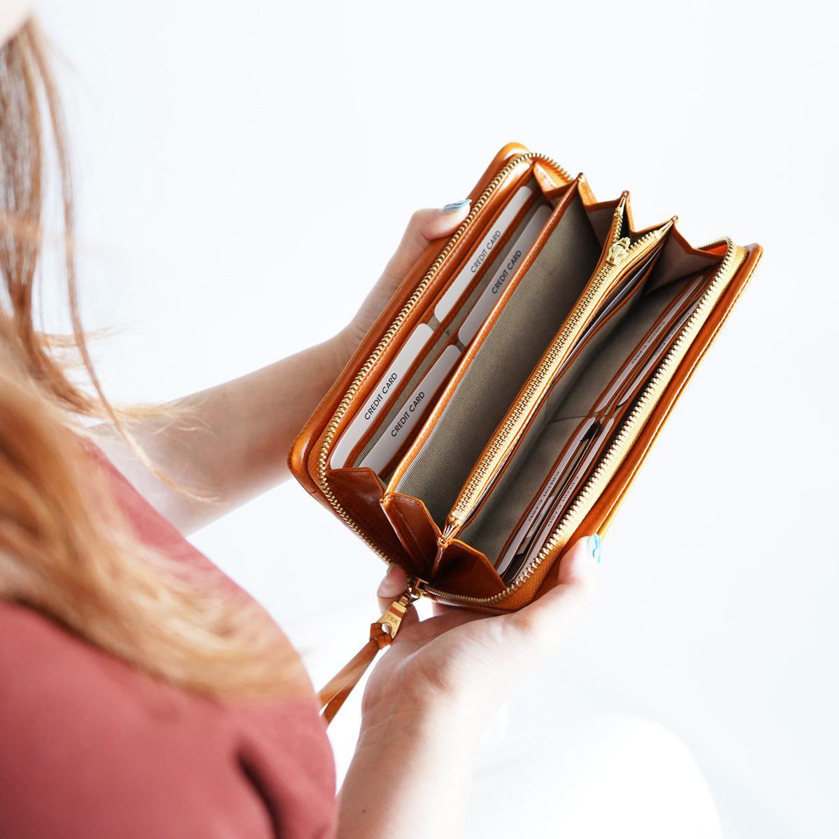 タンポナート　ラウンドファスナー 束入れ