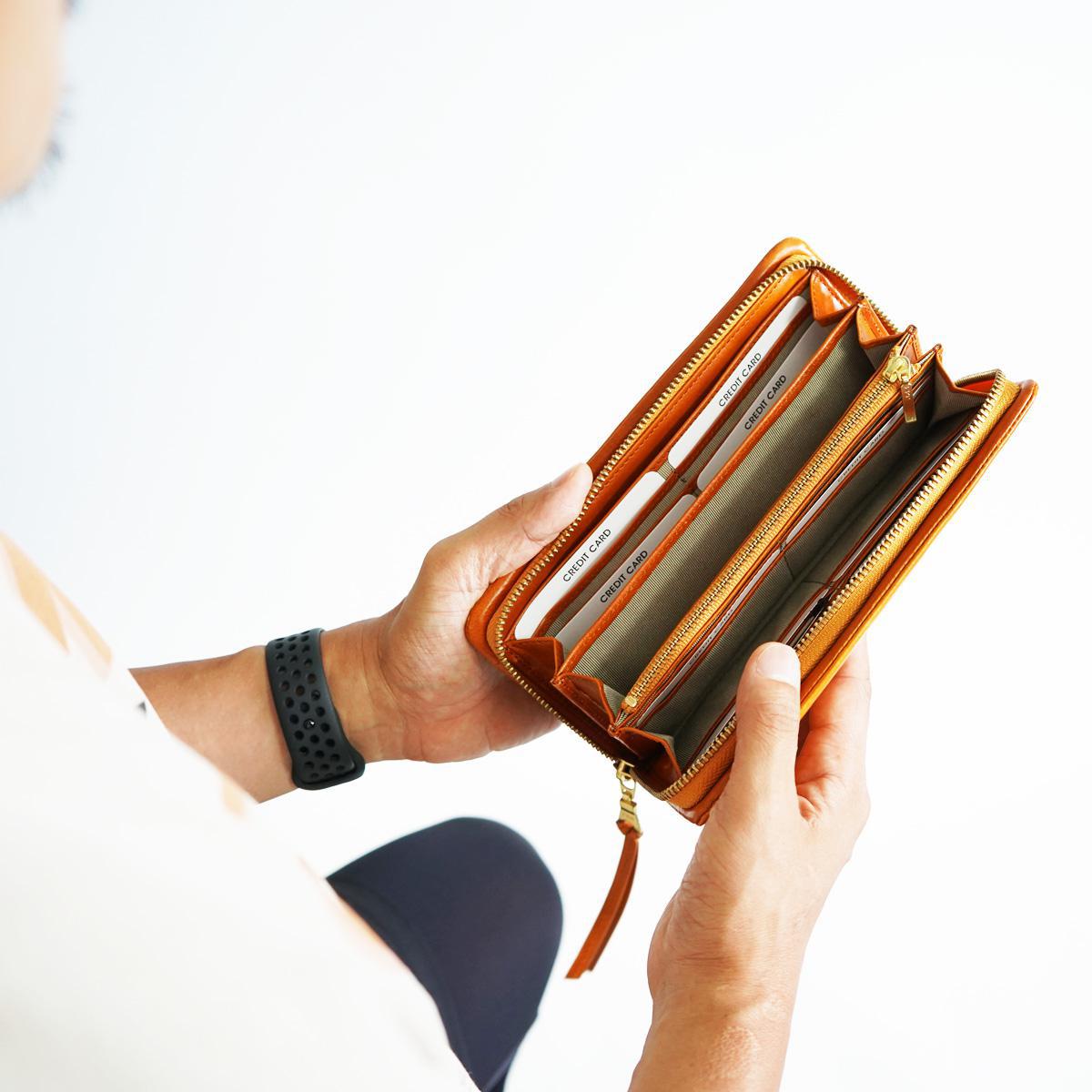 タンポナート　ラウンドファスナー 束入れ