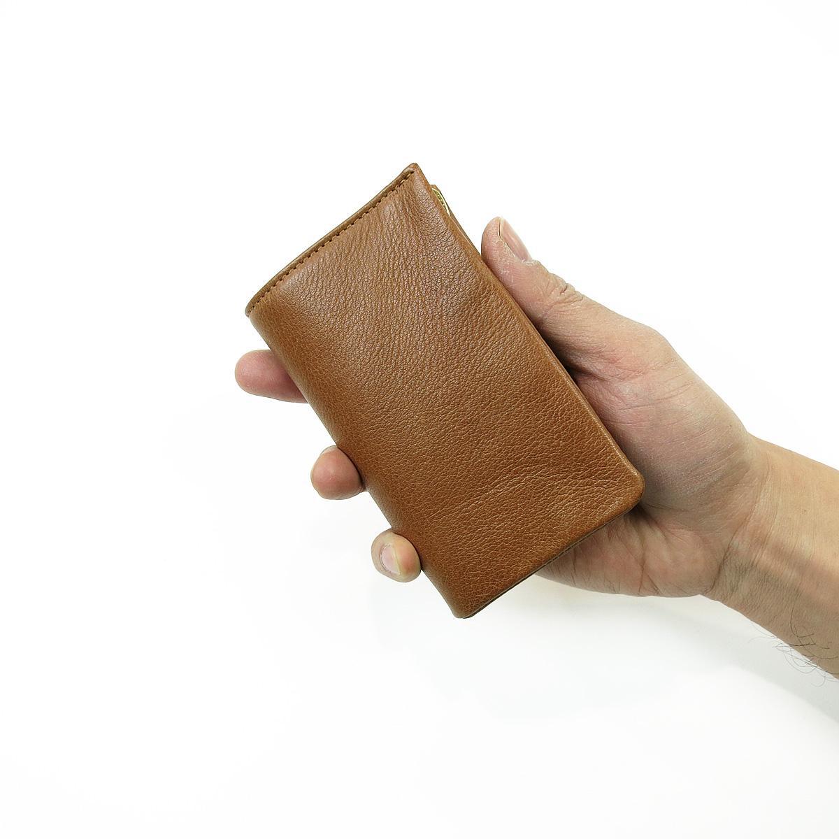 バフレザー L字ファスナー キーケース