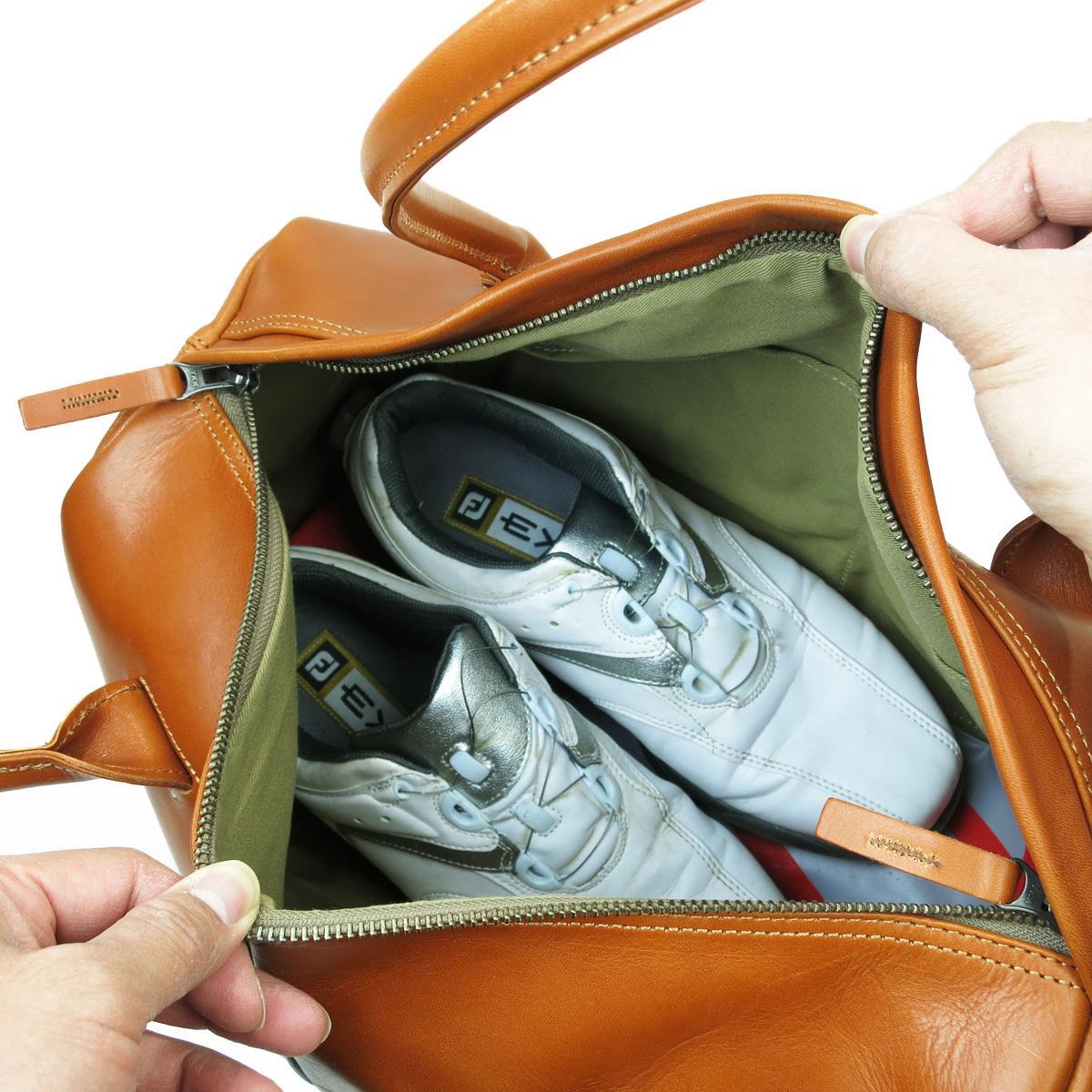 オイルバケッタ ボストンバッグ