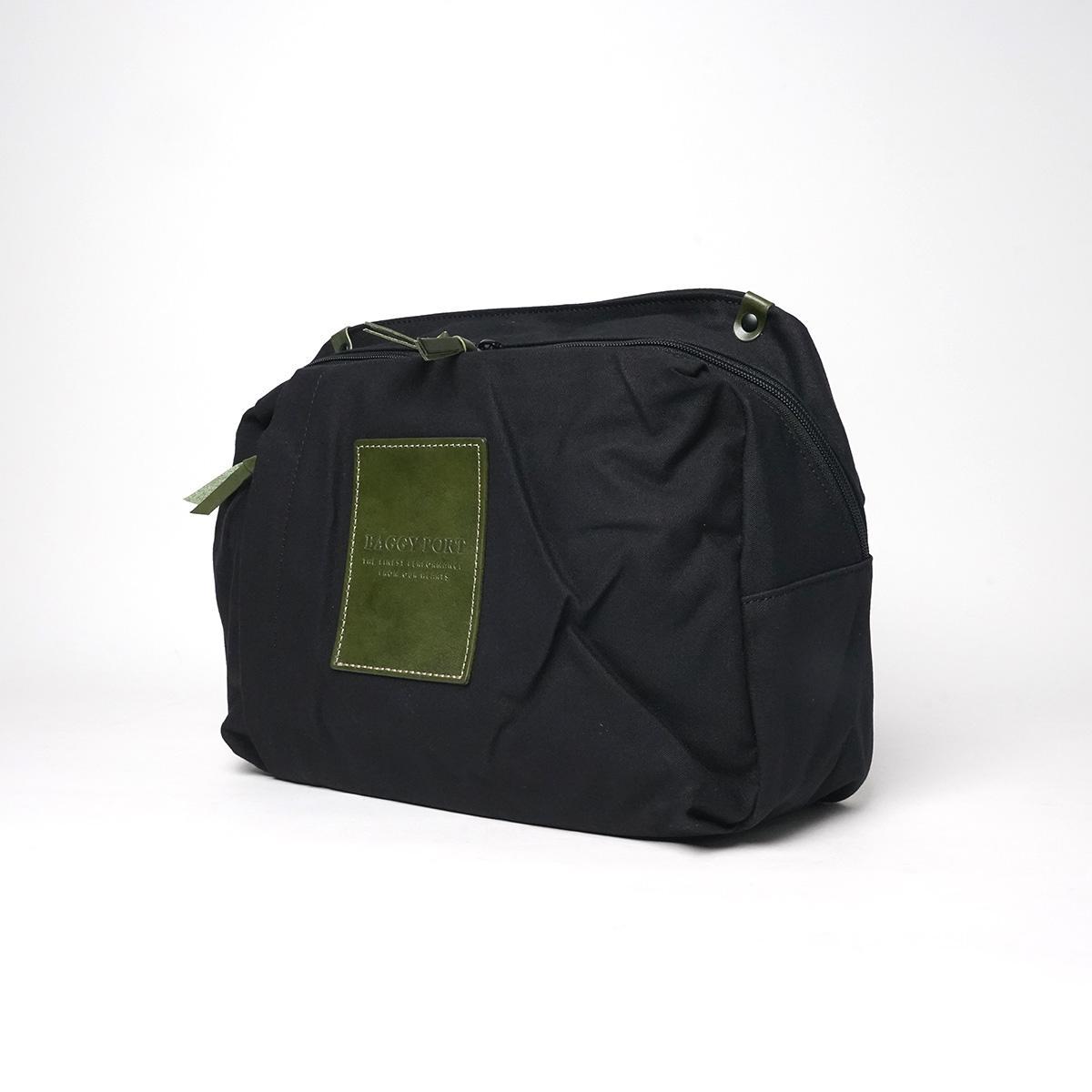 BLACK帆布　横ショルダーバッグ