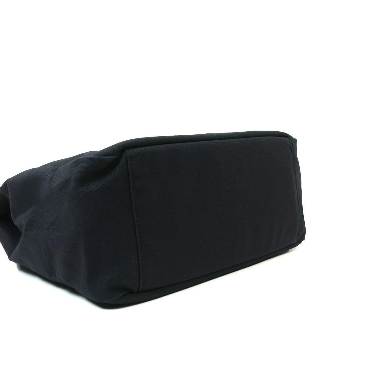 BLACK 帆布　トートバッグ S