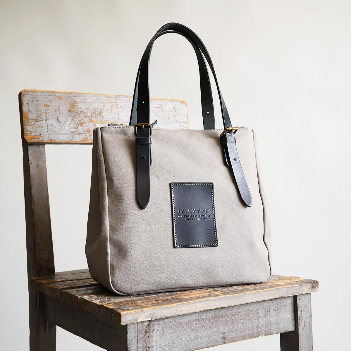 BLACK 帆布　トートバッグ S