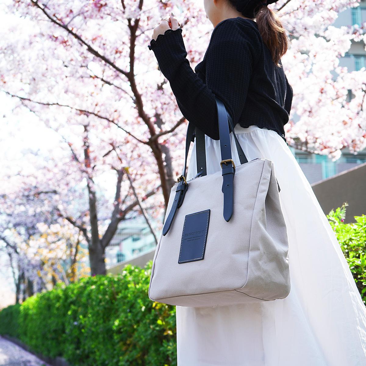 BLACK 帆布　トートバッグ S