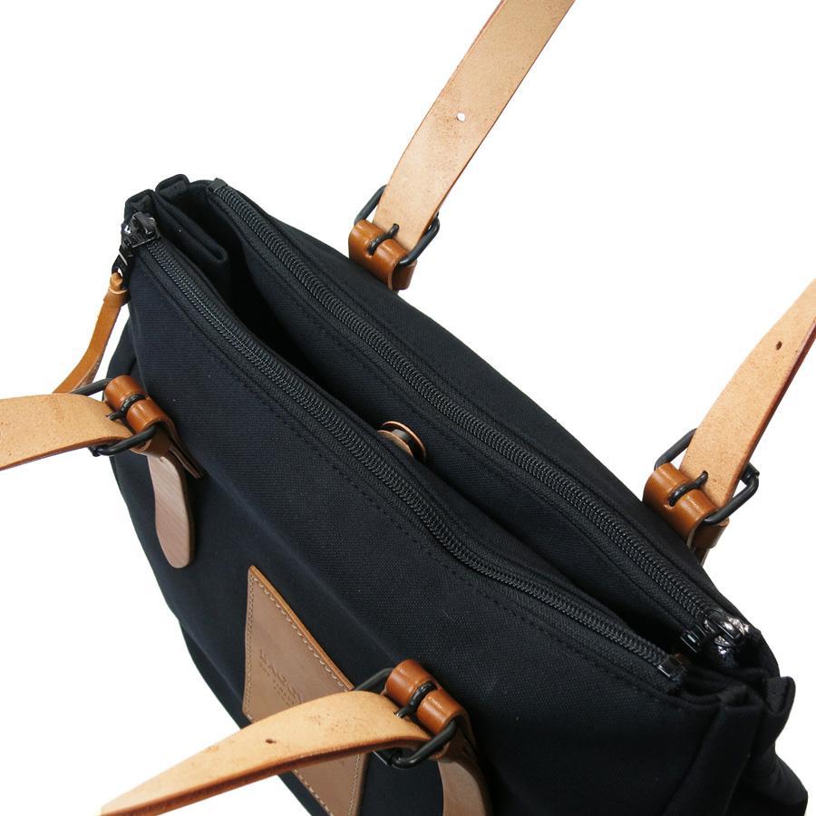 BLACK 帆布　トートバッグ S