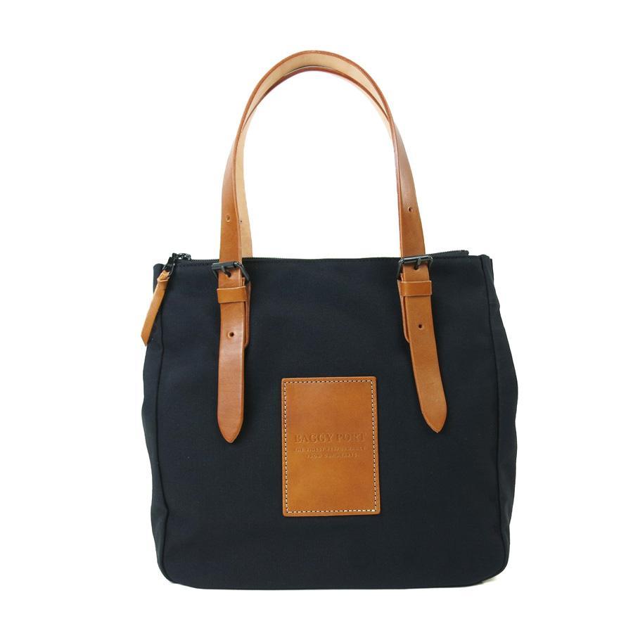 BLACK 帆布　トートバッグ S