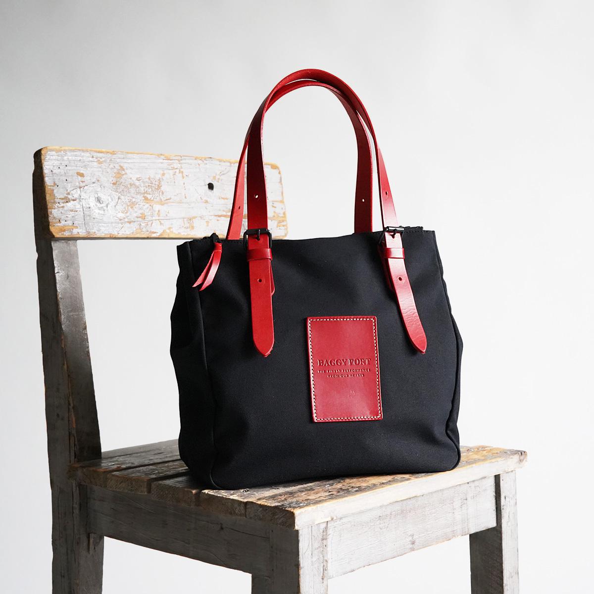 BLACK 帆布　トートバッグ S