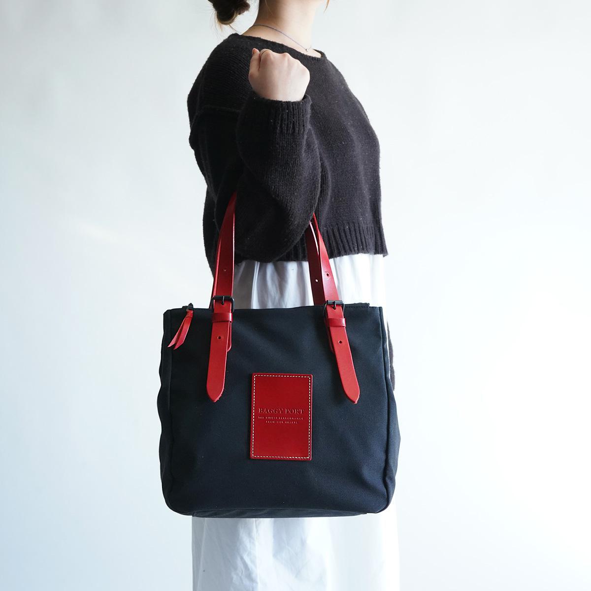 BLACK 帆布　トートバッグ S