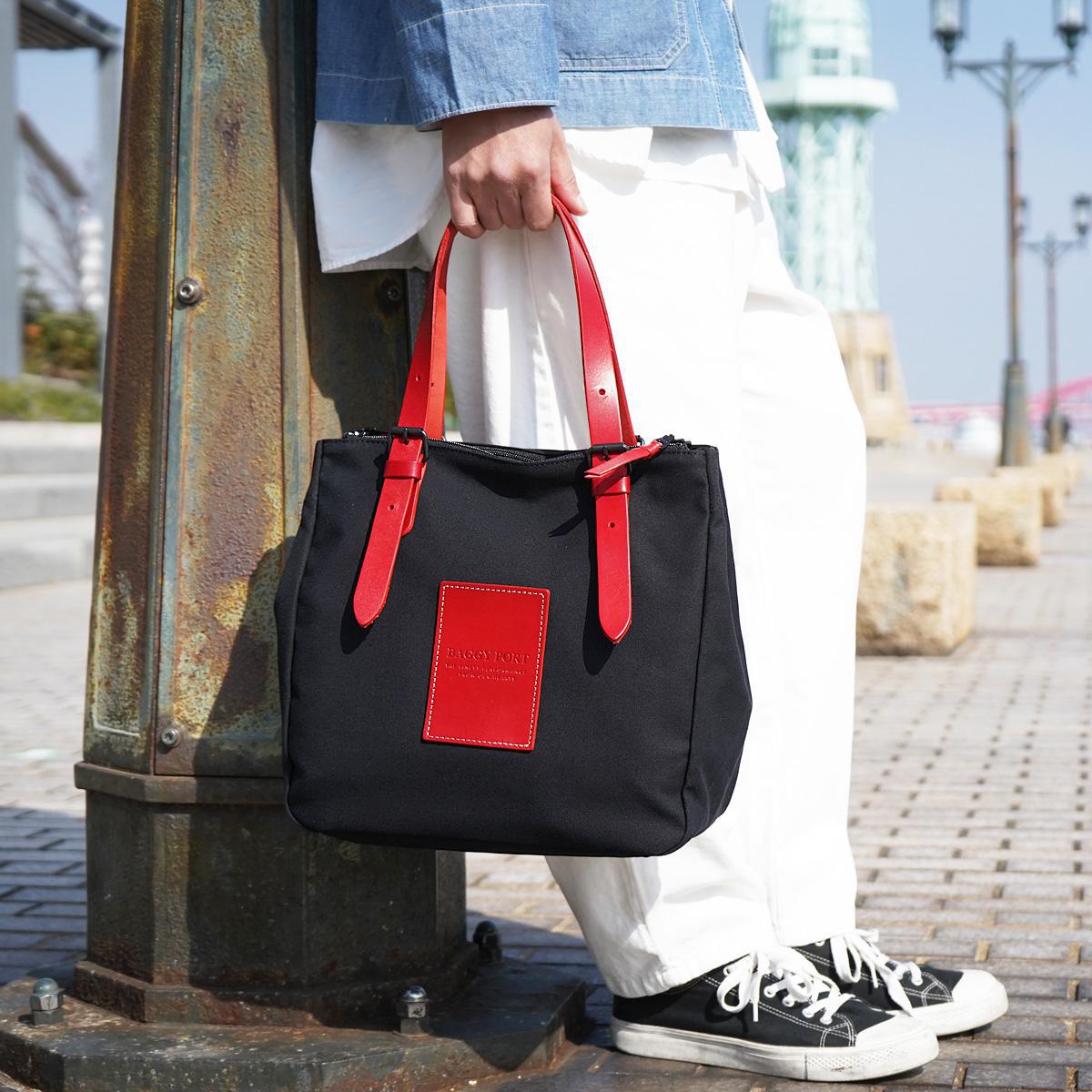 BLACK 帆布　トートバッグ S