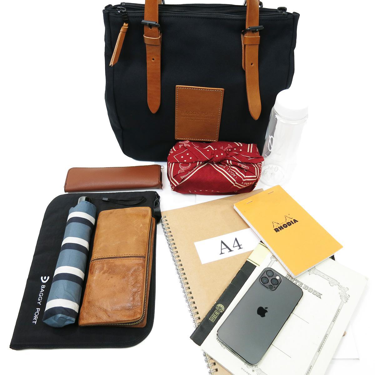 BLACK 帆布　トートバッグ S