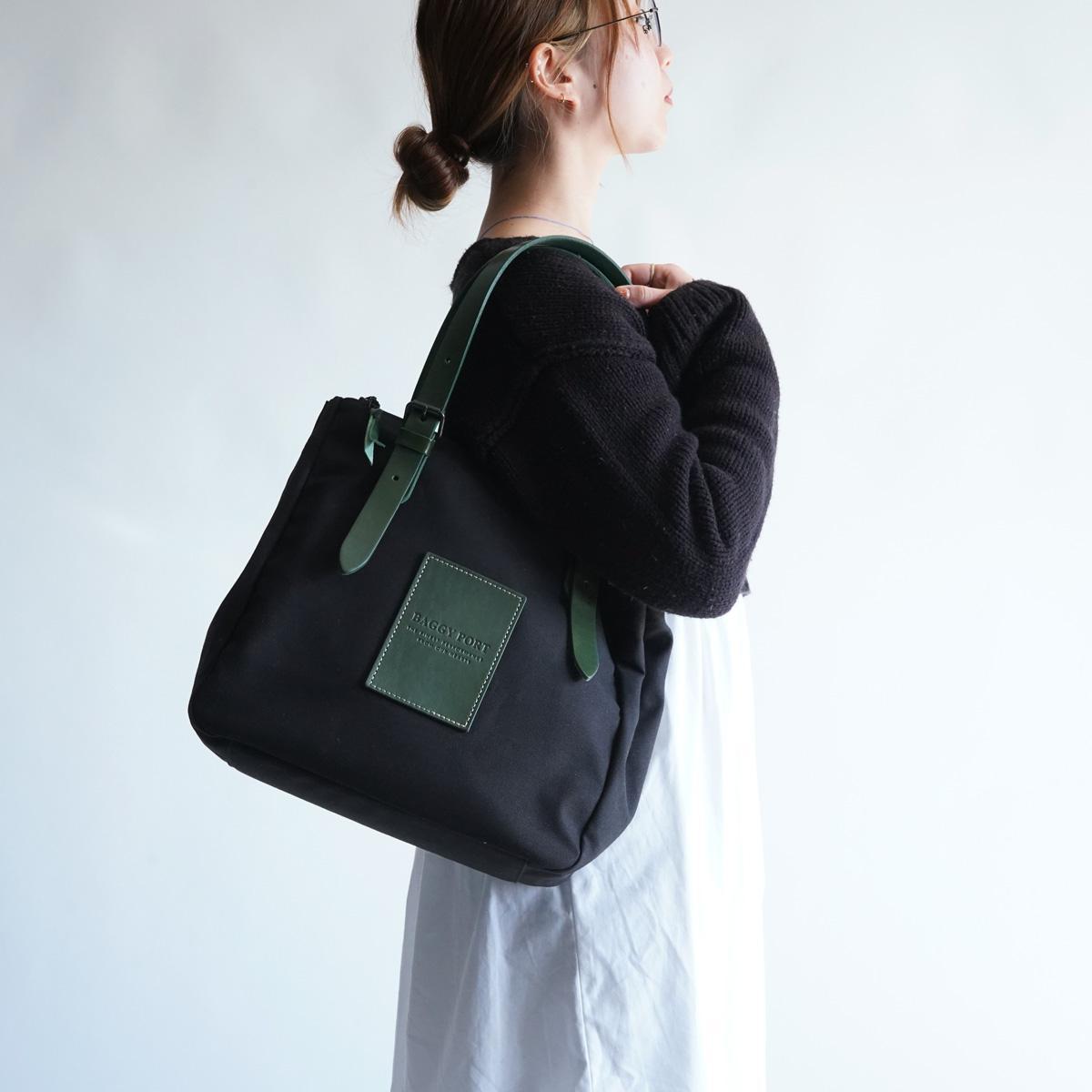 BLACK 帆布　トートバッグ S