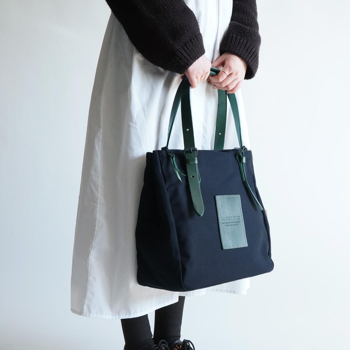 BLACK 帆布　トートバッグ S