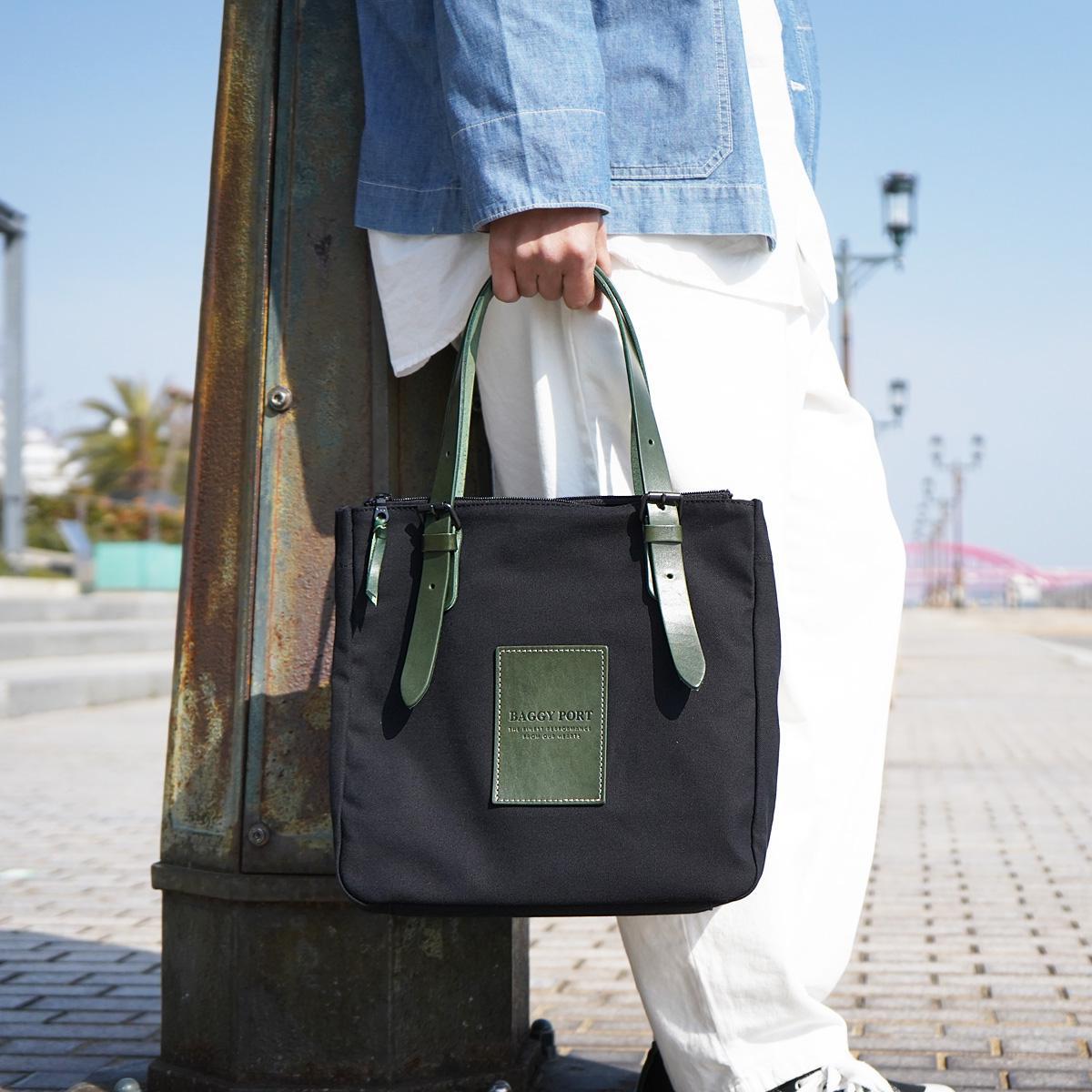 BLACK 帆布　トートバッグ S