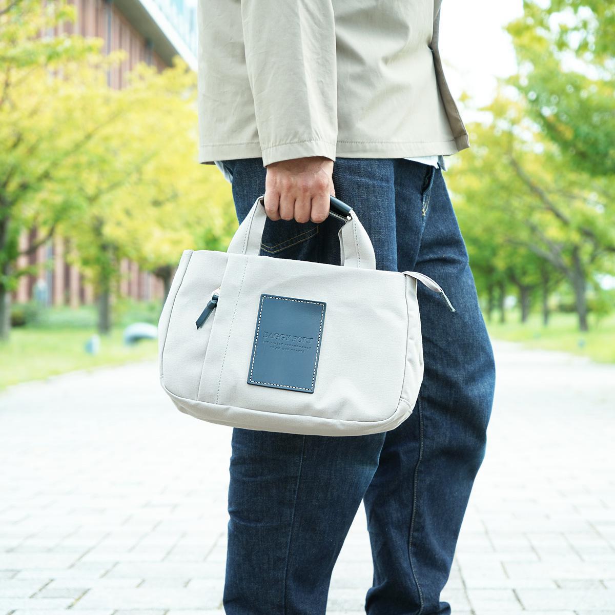 BLACK帆布　3層ミニトートバッグ