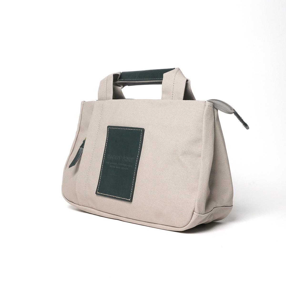 BLACK帆布　3層ミニトートバッグ